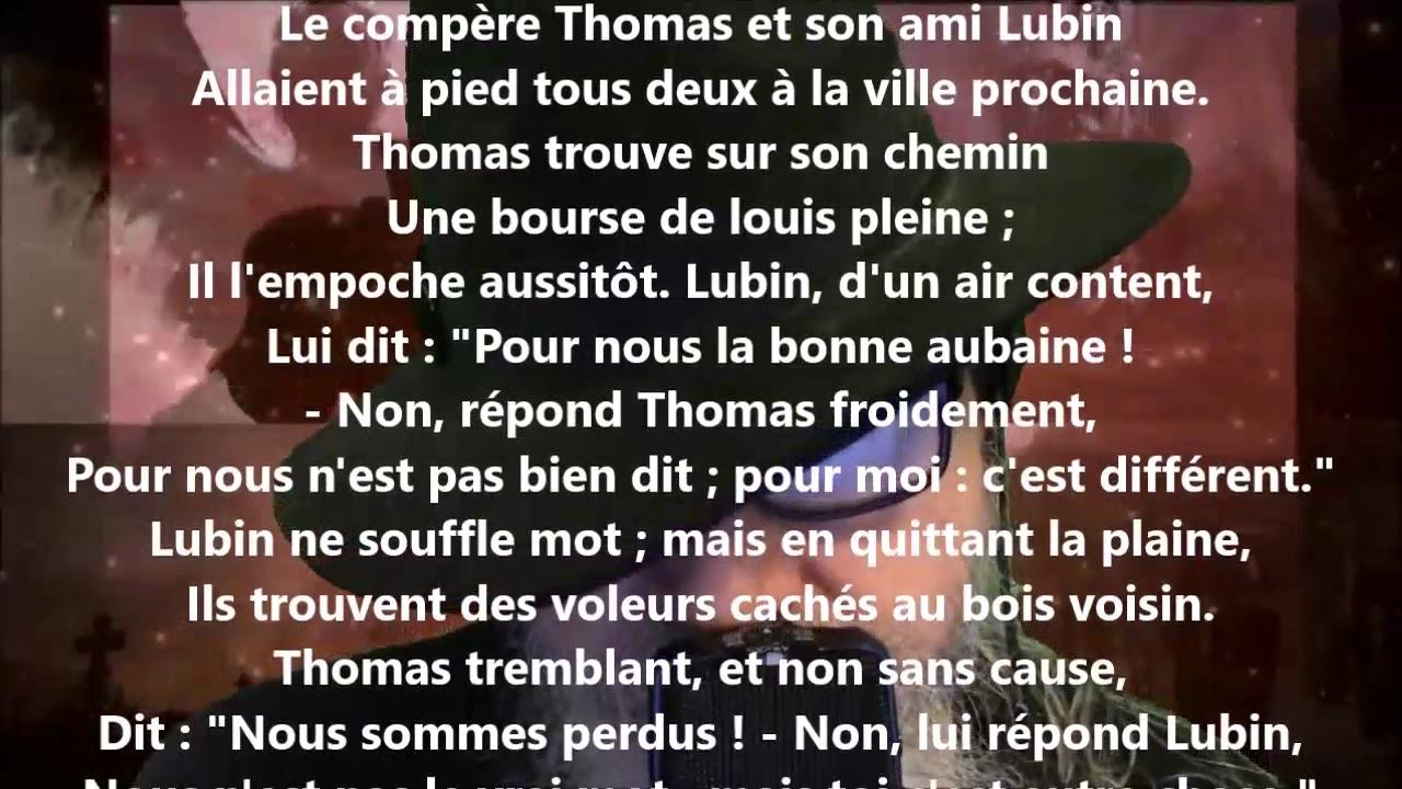 Les deux voyageurs - Jean-Pierre Claris de Florian lu par Yvon Jean