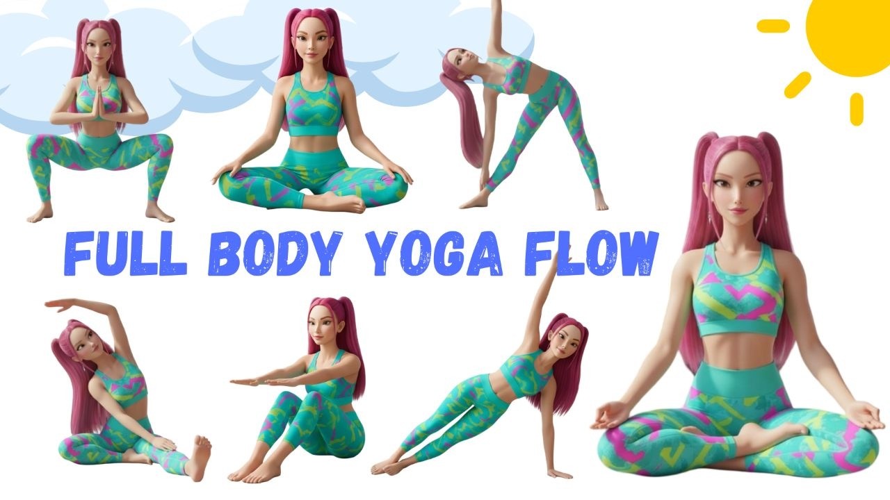 Full Body Yoga Flow| Yoga Adventure Kids