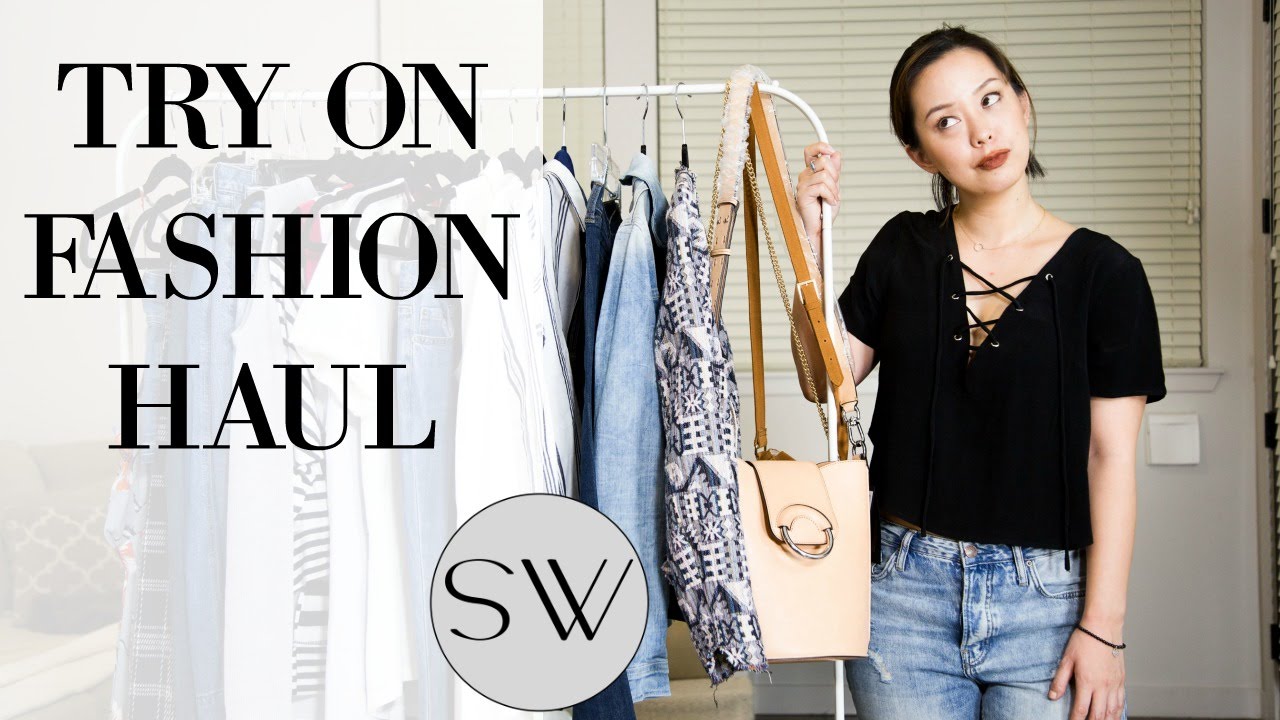 spring fashion haul and try on 2016