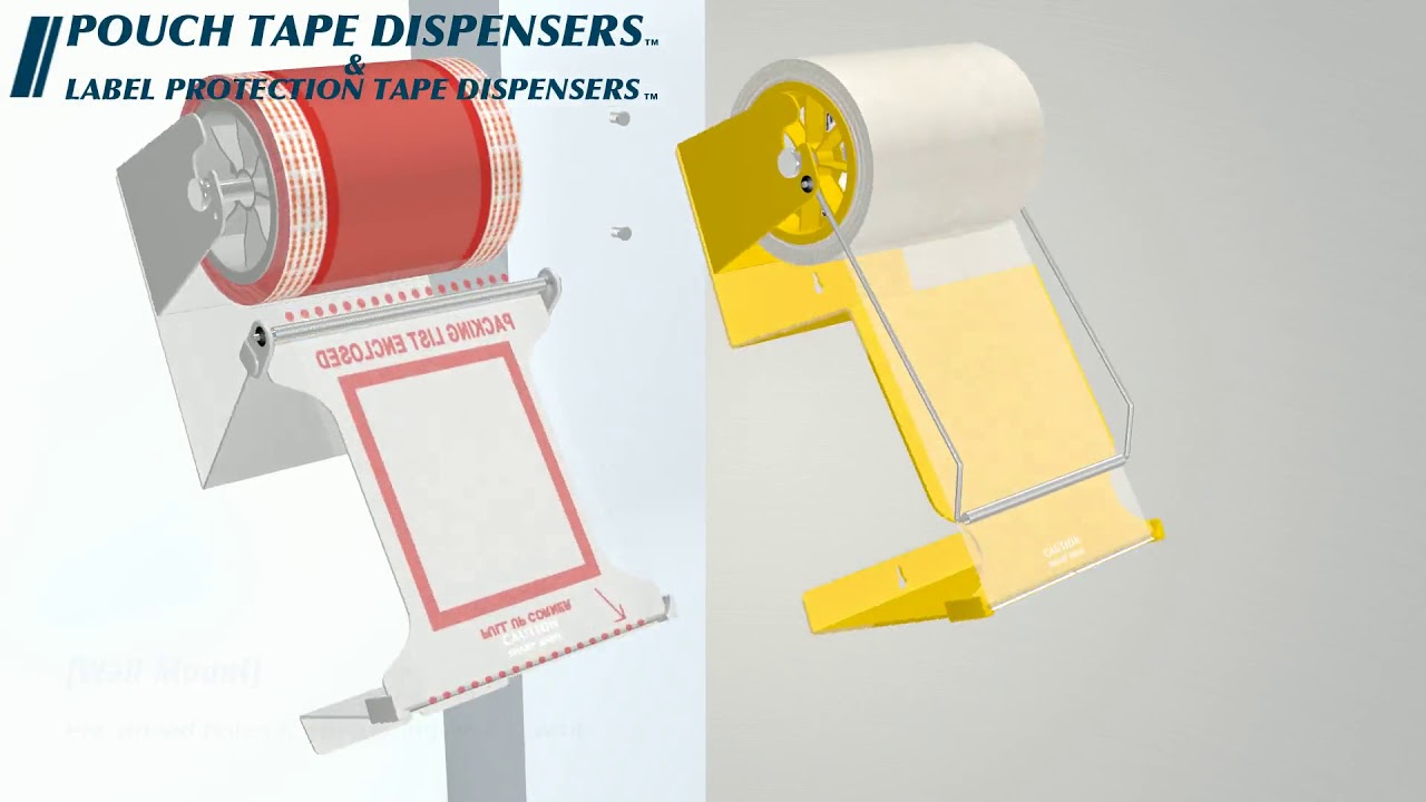 Pouch Tape Dispensers ET-601 & ET-602