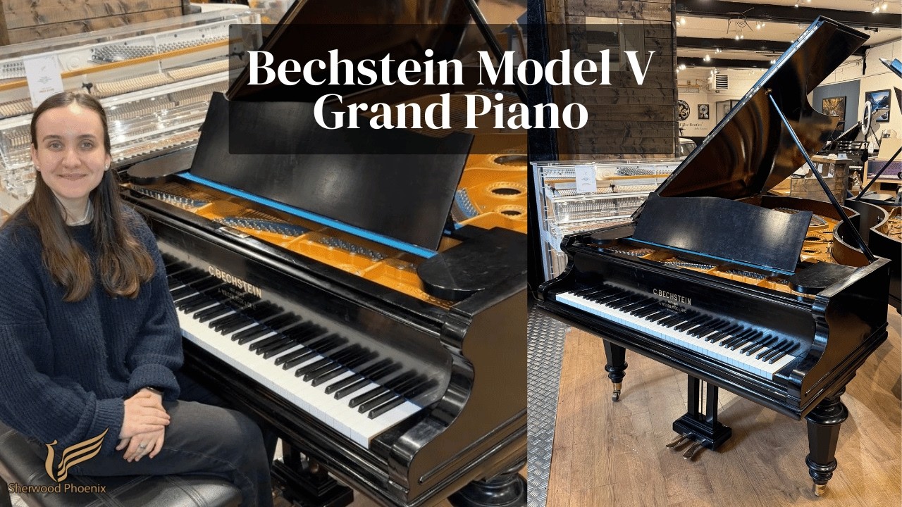 Рояль Bechstein Model V, черный | Обзор и демонстрация | Sherwood Phoenix Pianos