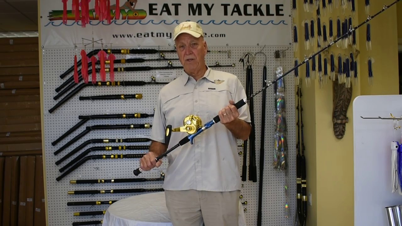 Saltwater Jigging Fishing Rod And Reel Combo 18 W Reel from Eat My Tackle