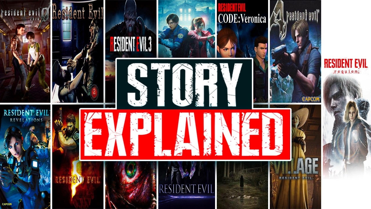 All 13 Resident Evil Games Explained | Timeline & Overview | Beginner's Guide | Story Explained