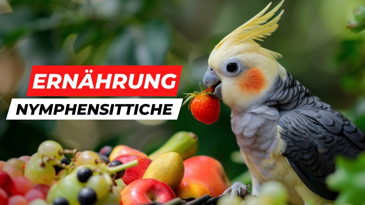 Nymphensittiche Ernährung - Was sollen  und dürfen sie essen?
