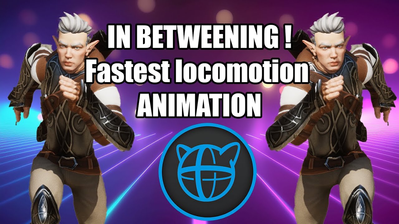 Cascadeur Inbetweening | Fastest locomotion animation tutorial