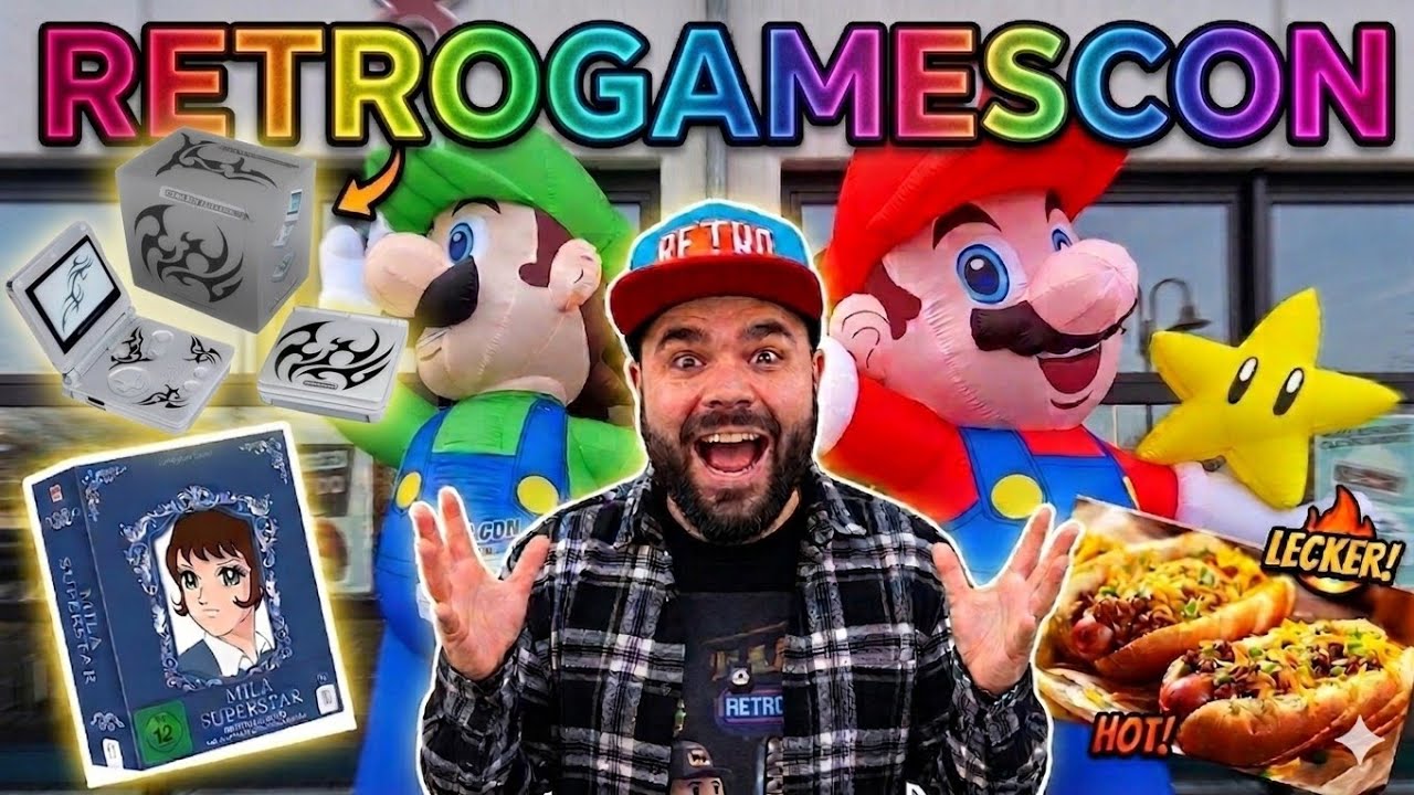 RETRO Schätze & Hot Dog HEAVEN auf der RETROGAMESCON Lampertheim 24.01.2026