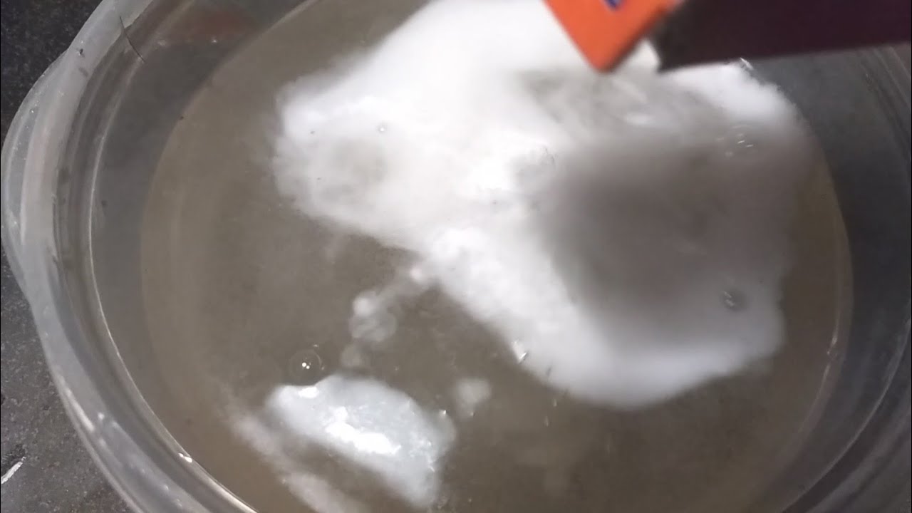 Dissolving Rock with Acid Exposing Crystals | Muriatic Acid
