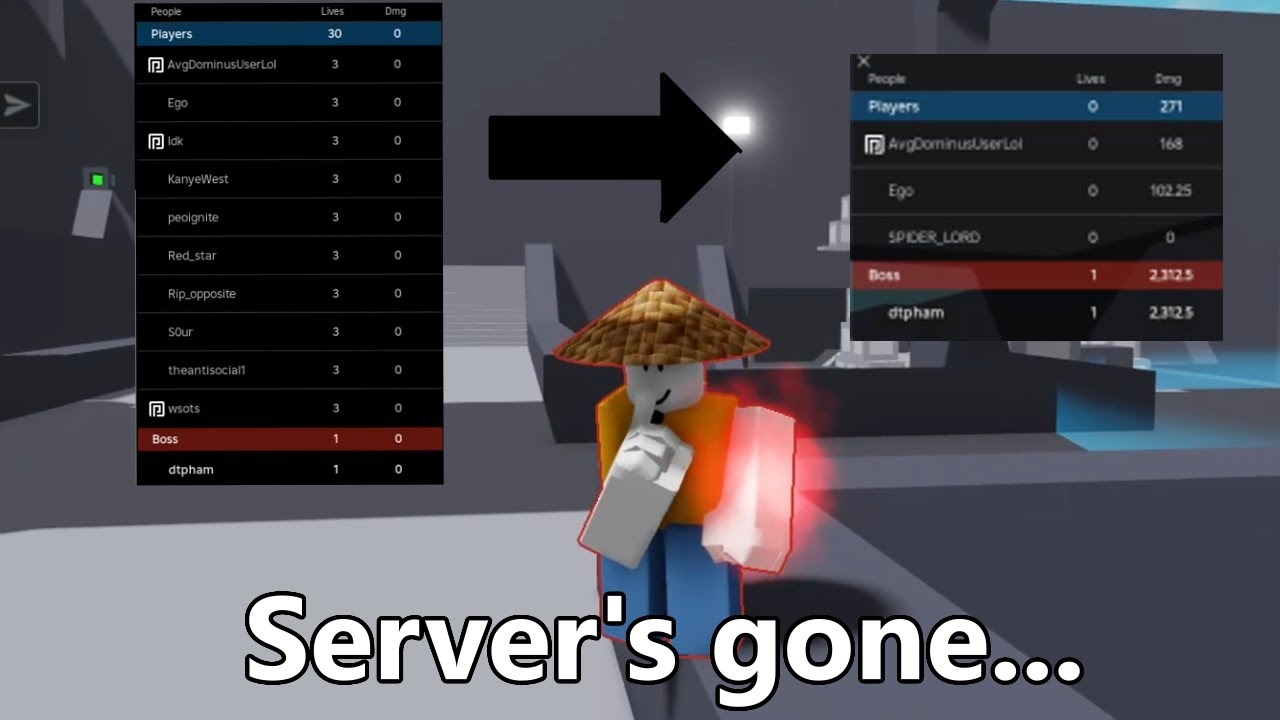 Entire Server ragequits after I play Hale in IA