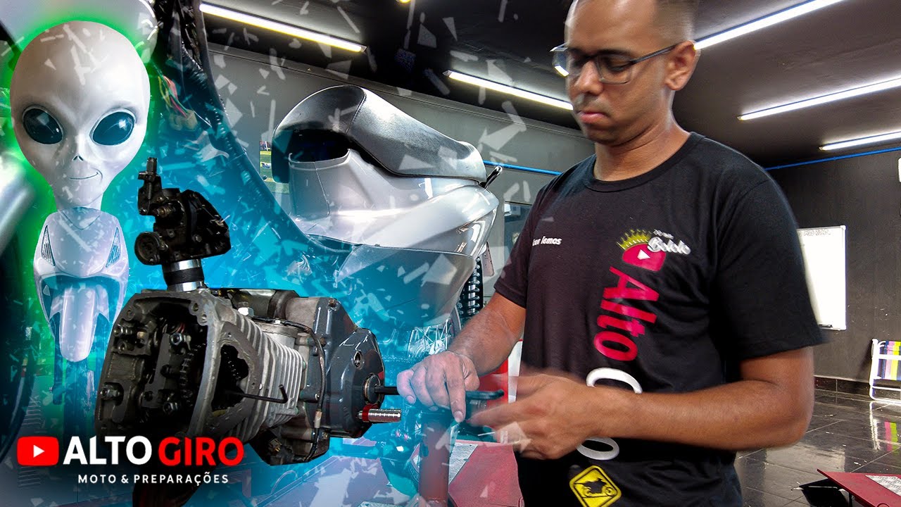 COMANDO DE 160 NA BIZ 125 ALIENÍGENA! ZERO BARULHO