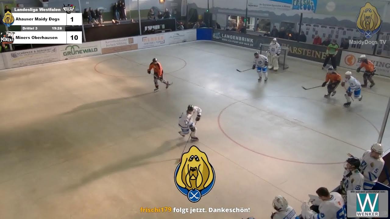 🔴🏒Landesliga Westfalen: Ahauser Maidy Dogs - Miners Oberhausen