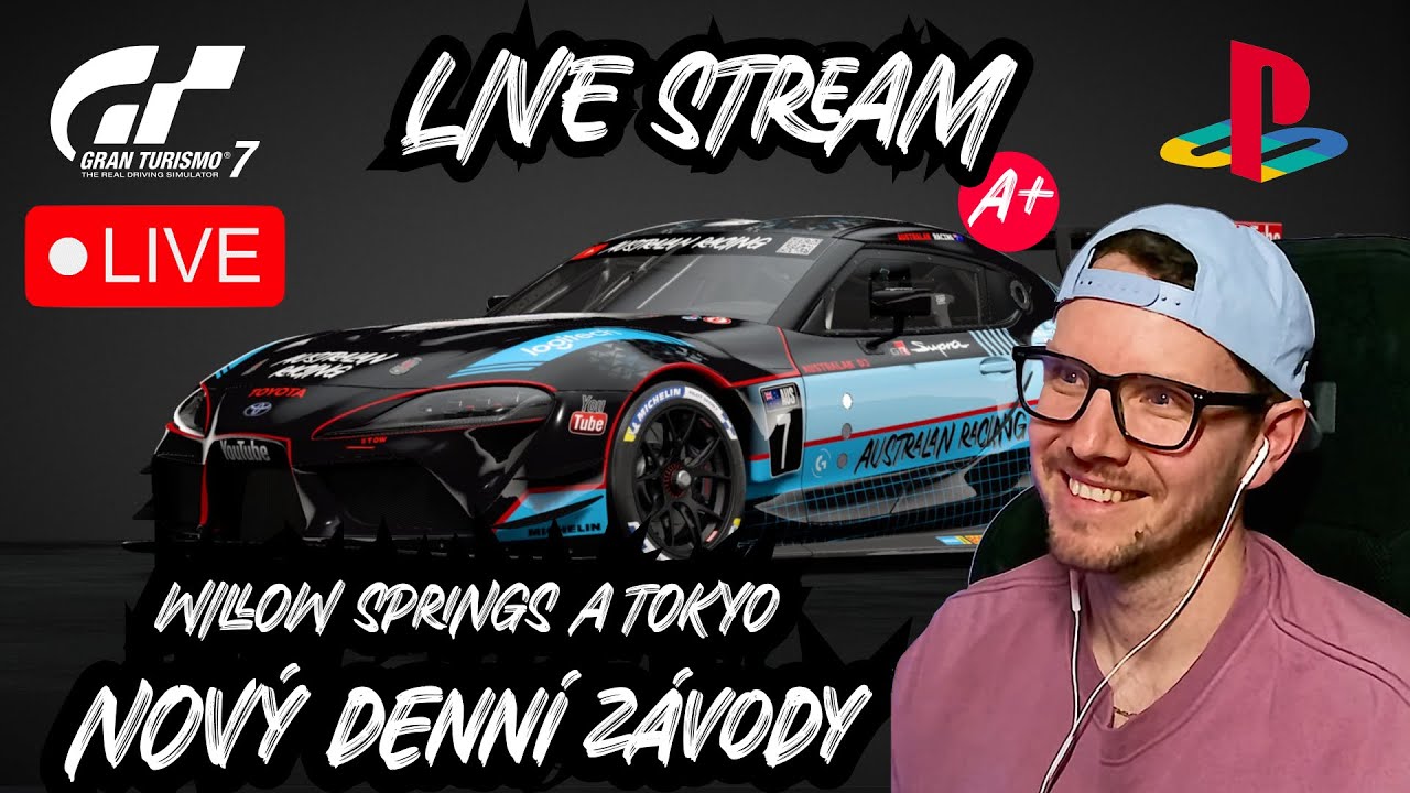 LIVE GT7 | NOVÝ DENNÍ ZÁVODY - VYHRAJEME?