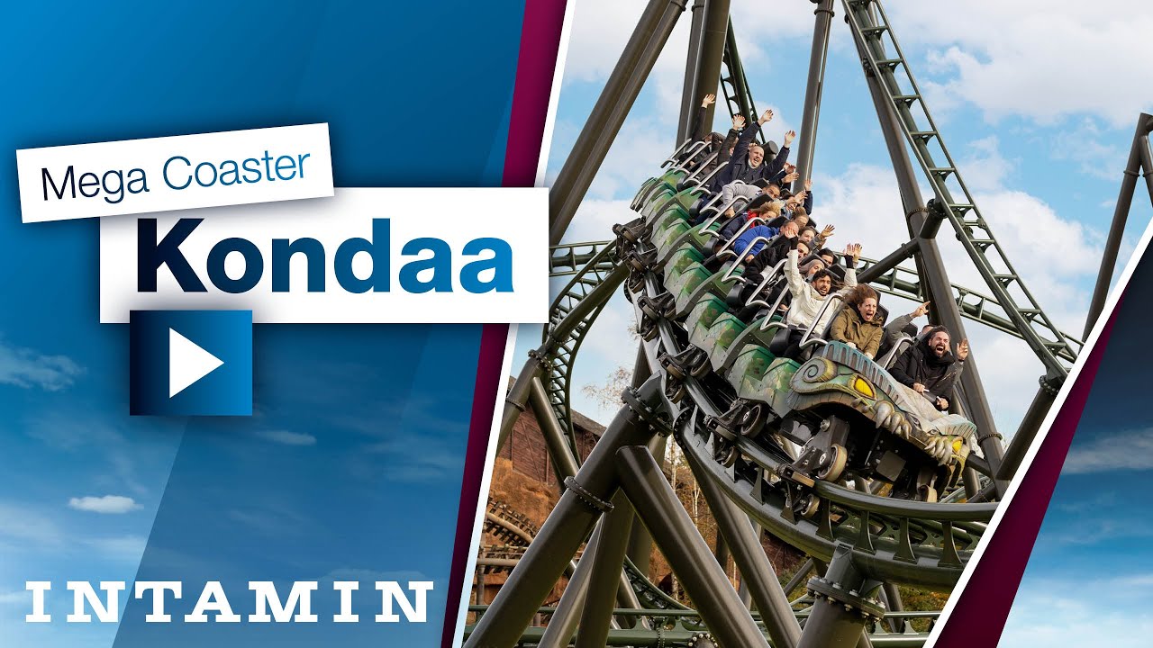 Intamin Mega Coaster &bdquo;Kondaa&ldquo; @ Walibi Belgium