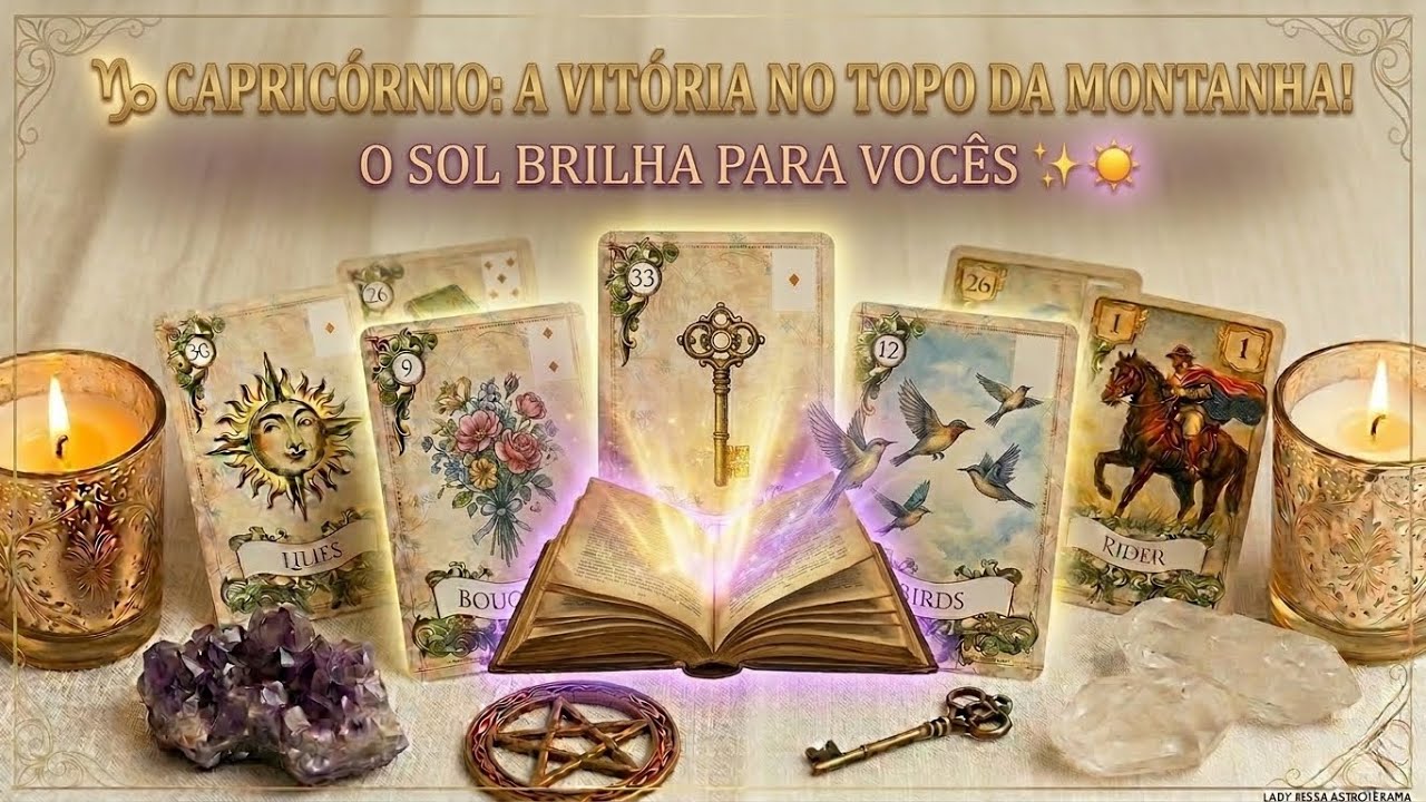 ♑ CAPRICÓRNIO: A VITÓRIA NO TOPO DA MONTANHA! O SOL BRILHA PARA VOCÊS! ✨☀️