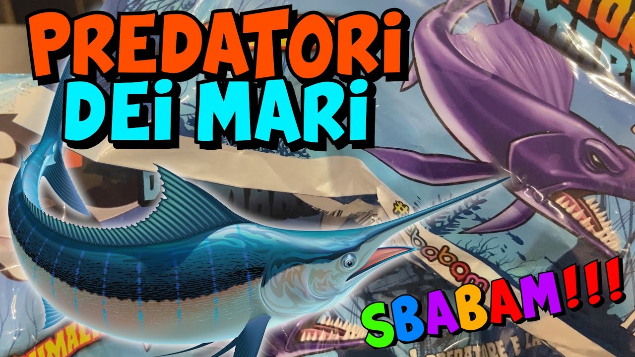 KREATUREX 🐋 PREDATORI dei MARI 🐬 SUPER SPECIALE TROVATO! Sbabam | Speciale Edicola