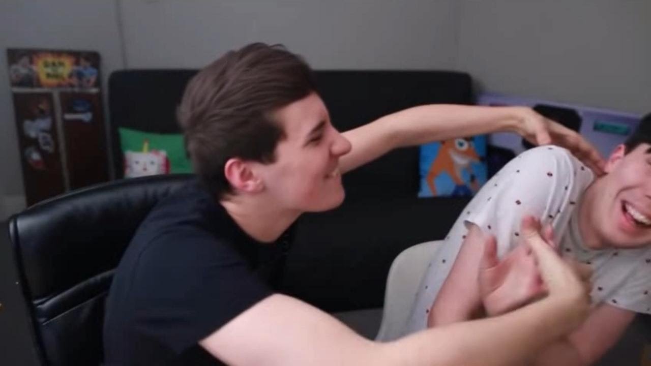 Dan being a twat to his husband (consensual banter) - montage