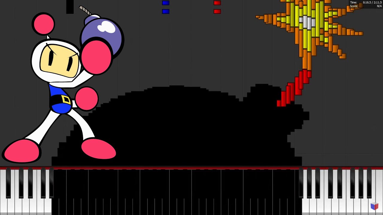 Dark MIDI - BOMBERMAN THEME