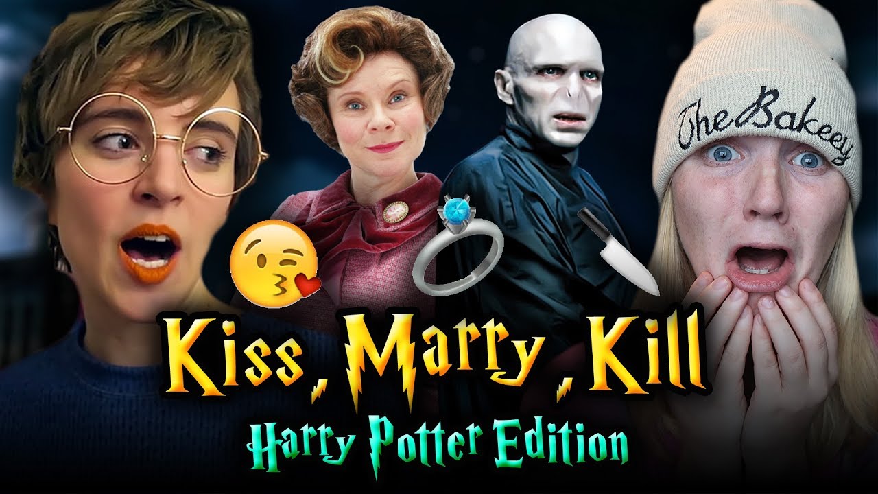 KISS, MARRY, KILL - Harry Potter Edition ft. Tessa Netting