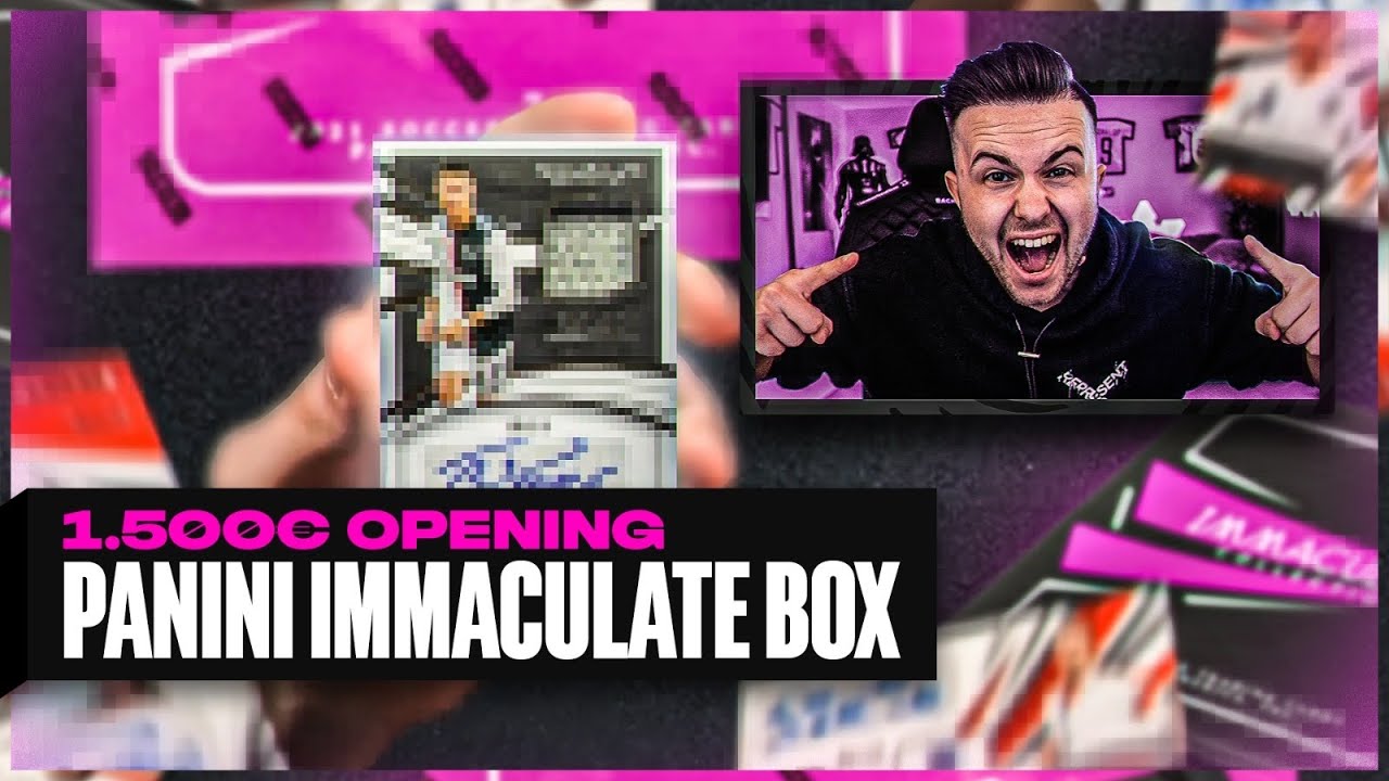 ORIGINAL Unterschrift LEGENDE GEZOGEN 😍 Panini Immaculate Box Opening 🔥