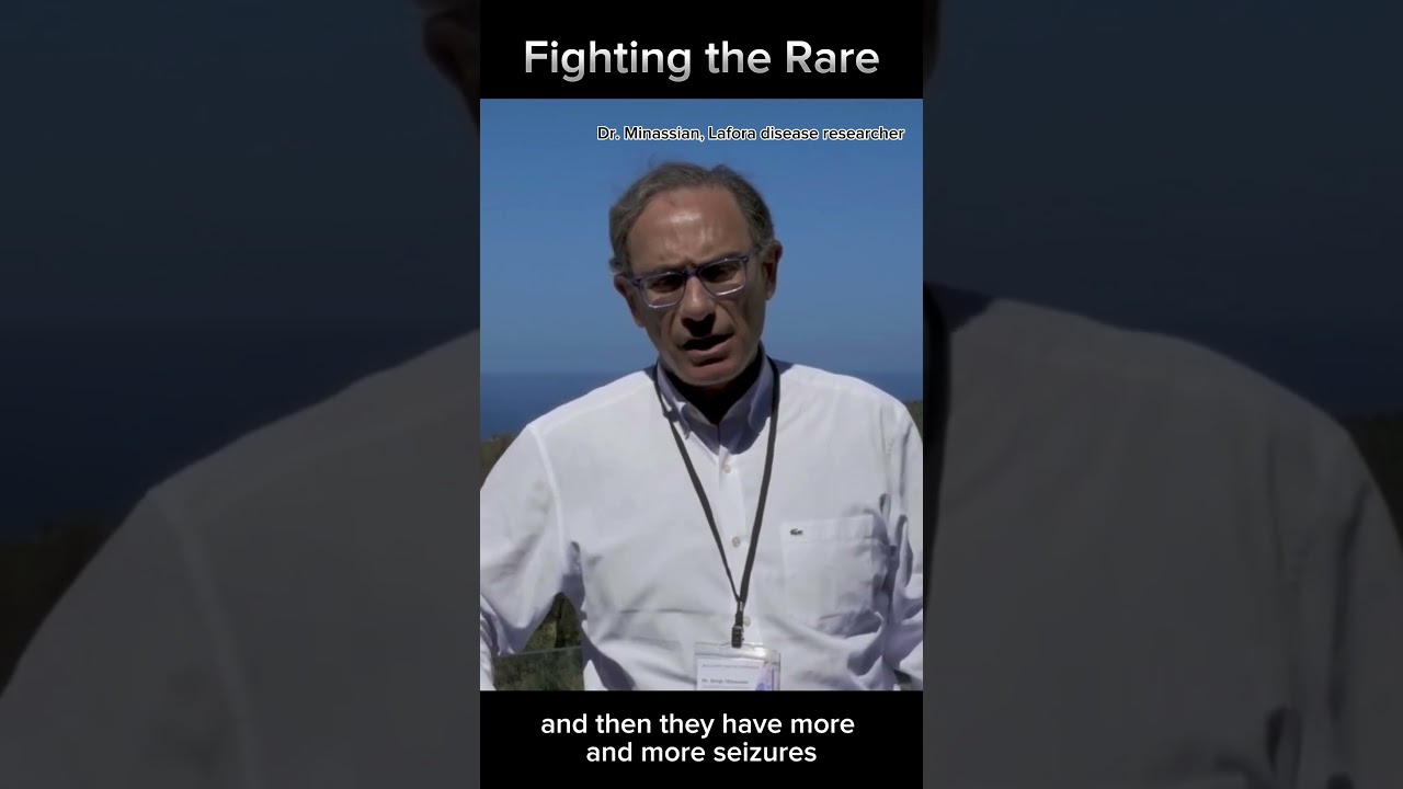 Dr. Berge Minassian explaining Lafora Disease symptoms | Fighting the Rare
