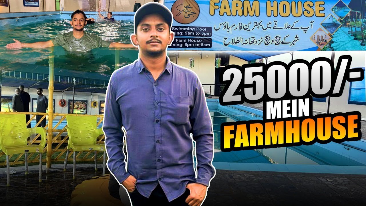25000 Main Behtareen Farmhouse | Seth Ji Farmhouse Malir | Rehman Vlogs