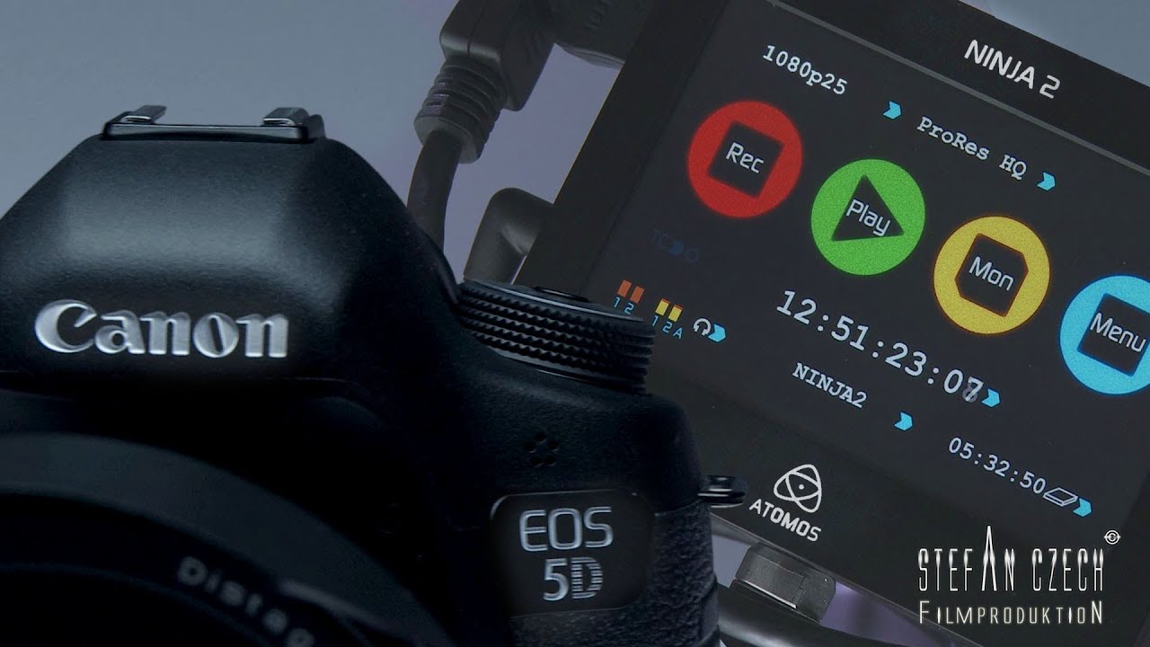 Canon 5D Mark III & Atomos Ninja 2 ...finally - The Way of External Recording