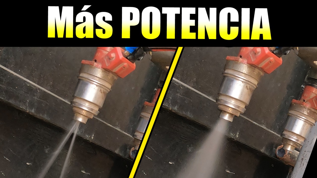 C&oacute;mo LIMPIAR INYECTORES en menos de 5 minutos / (EXPERIMENTO casero, barato y f&aacute;cil) afuera del auto