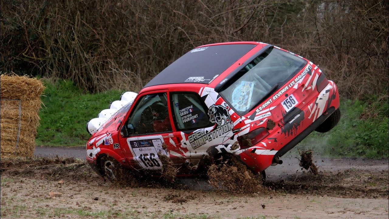 CRASH ES6 Rallye de la cote fleurie GRIEU MARIE SAXO N2 N156