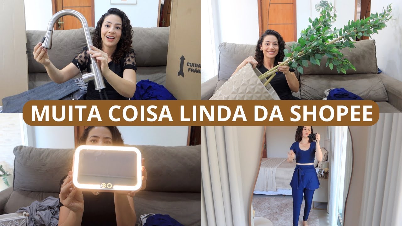 COMPRINHAS LINDAS PARA A CASA E PRA MIM NA SHOPEE