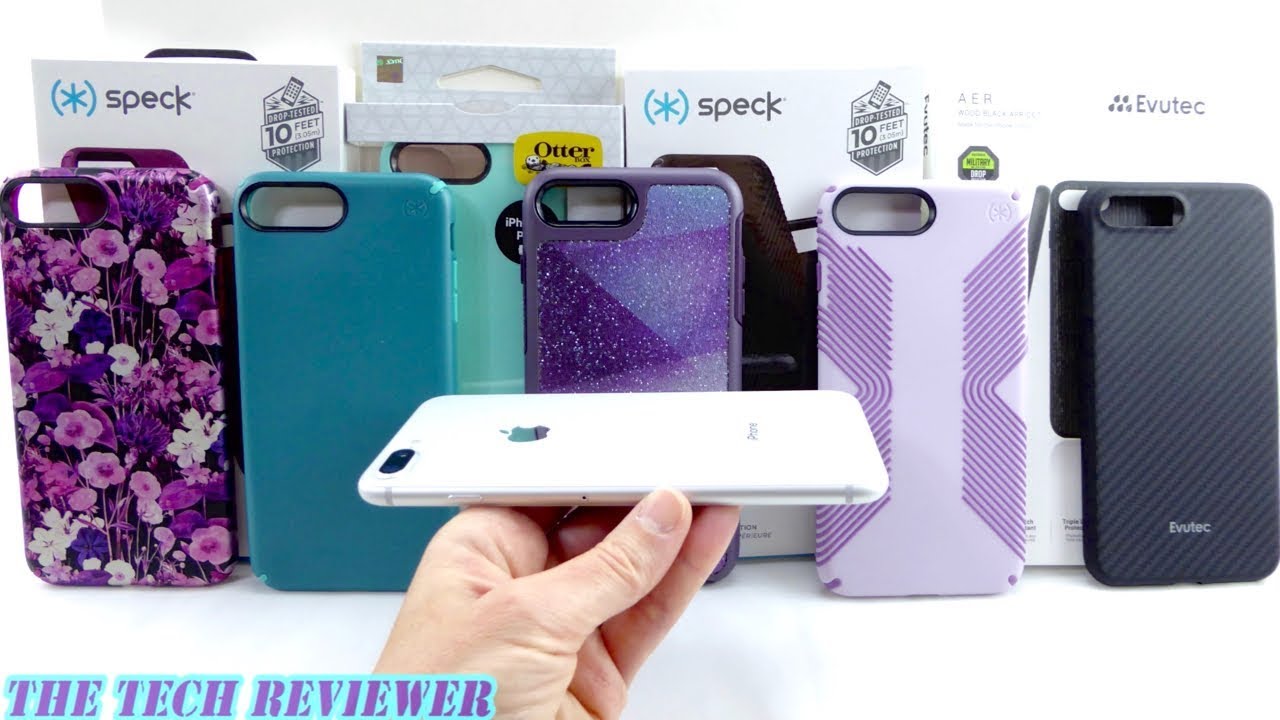 Eight Great Cases for Silver iPhone 8 Plus!