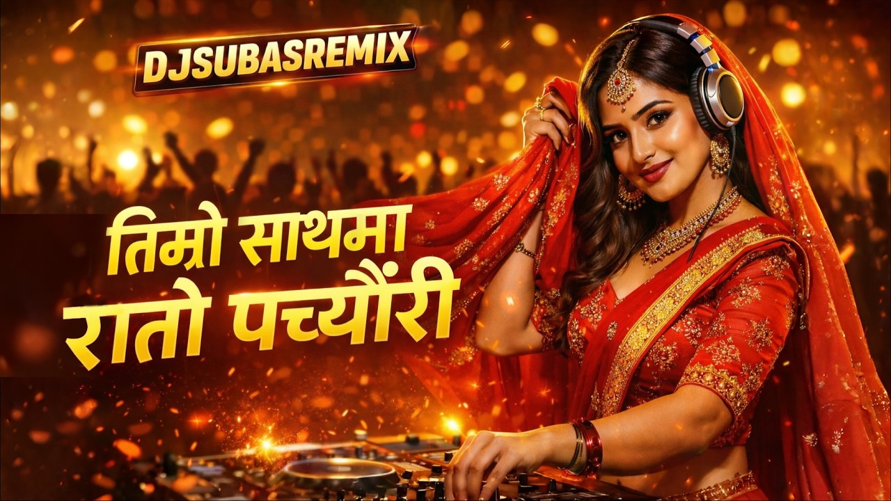 Timro Sathama Rato Pachhyauri DJ Mix 2026 🔥 | DJSubasRemix | Nepali Club DJ Song | Nonstop Party