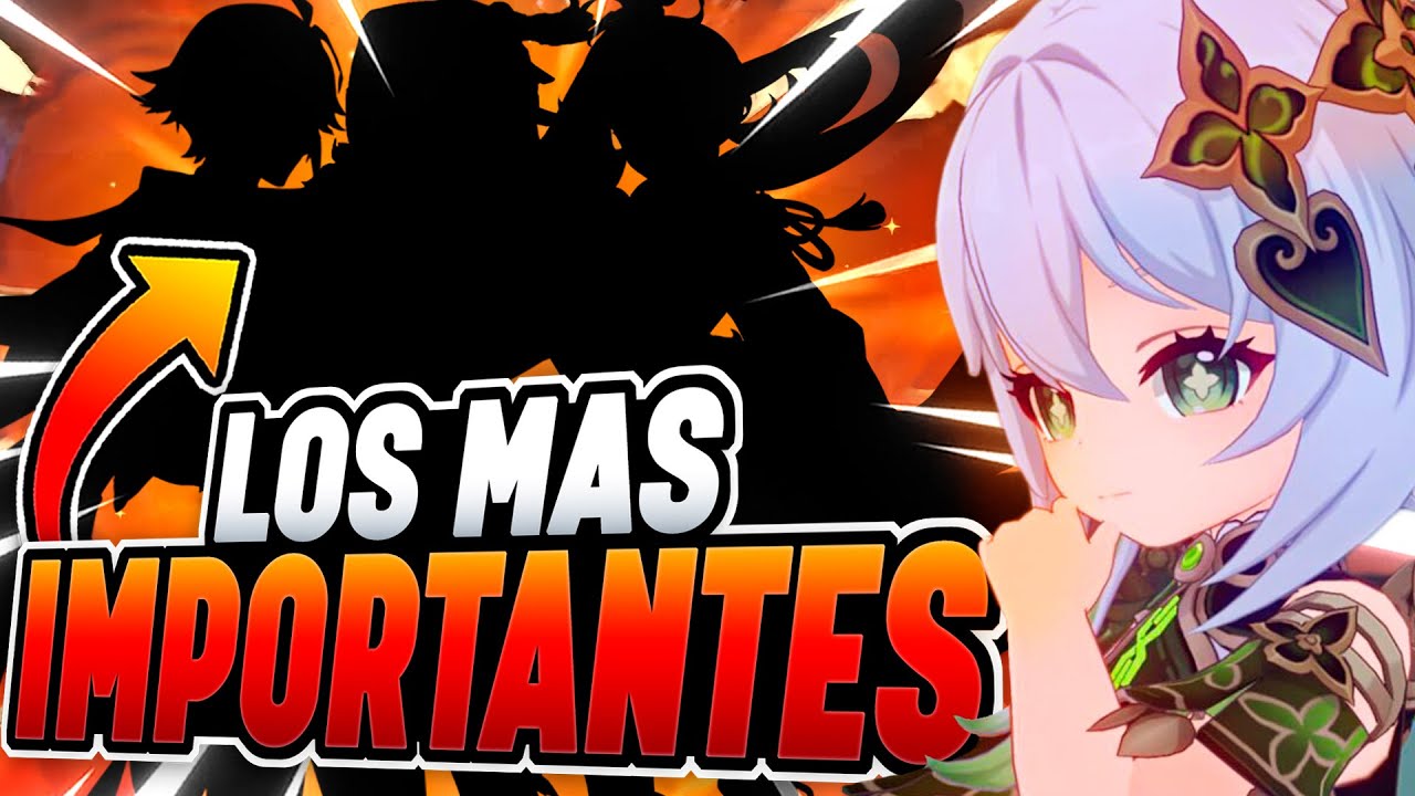 ¡NO DEJES ESCAPAR ESTOS PERSONAJES 5⭐ESENCIALES PARA TU CUENTA! (Te cuento el porqué) Genshin Impact