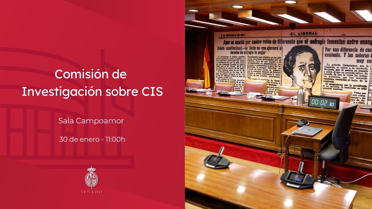 Comisión de Investigación sobre la gestión del presidente del CIS - 30/01/2026 - 11h