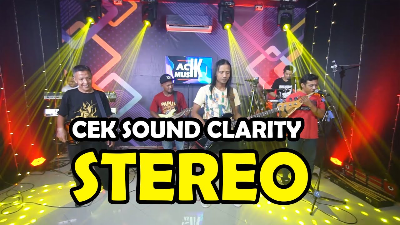 cek sound dangdut clarity stereo