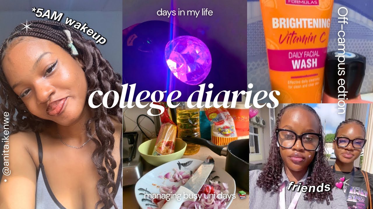 Days in my life | Life of a university student in Nigeria | off-campus edition 🖇️🎀