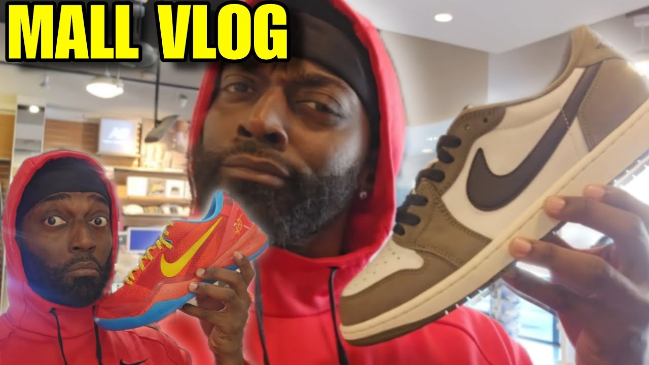Видео из торгового центра: Jordan 1 Medium Olive Sitting Like Ducks и Kobe 8 Year Of The Horse