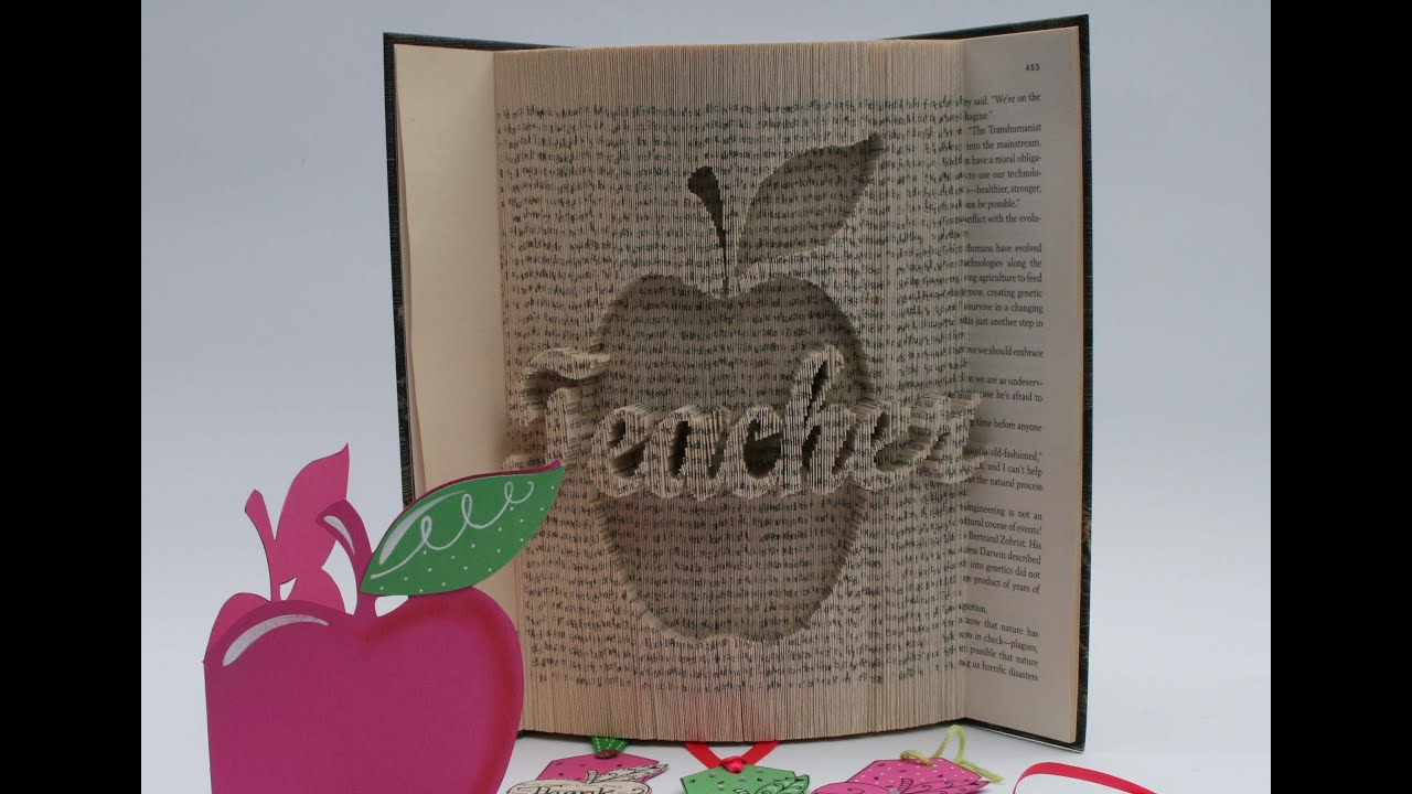 Складывание книги — шаблон для учителя Apple