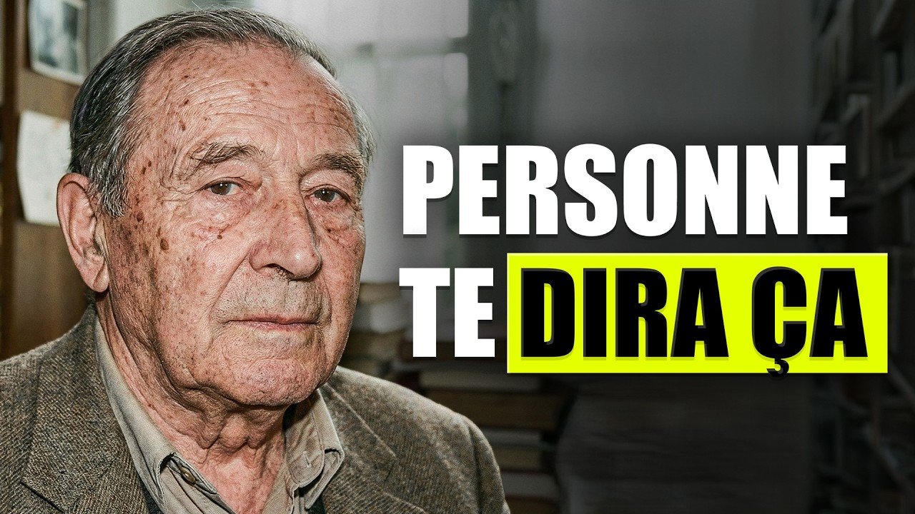 J'ai 82 Ans... Une Question M'a Ouvert Les Yeux. Trop Tard.