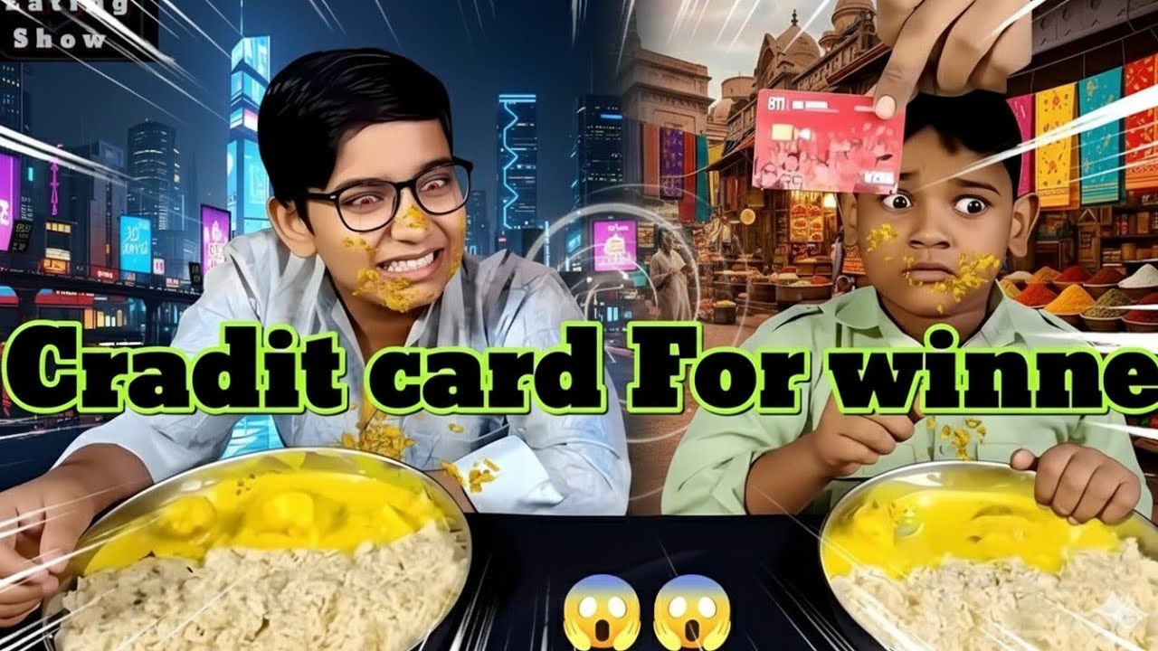 Kadhi Chawal ASMR - The Ultimate Food Challenge - @ArshEatingShow 
