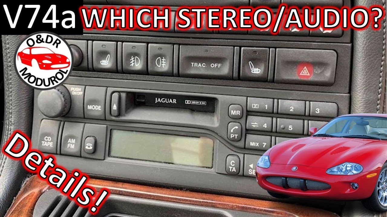 Jaguar XK8 & XKR (X100) Audio Systems Explained: Base vs. Premium, Wiring & Part Numbers V74a