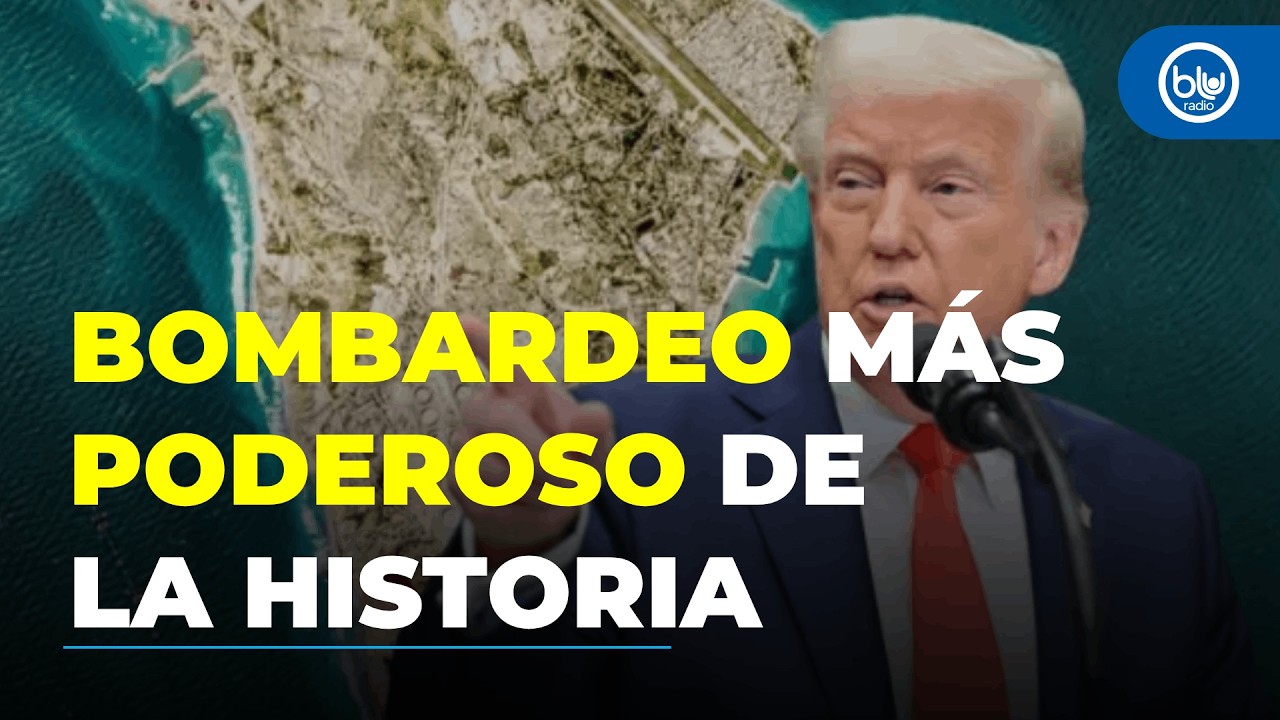 Trump lanza uno de los mayores bombardeos en la historia de Oriente Medio contra “la joya de Irán”