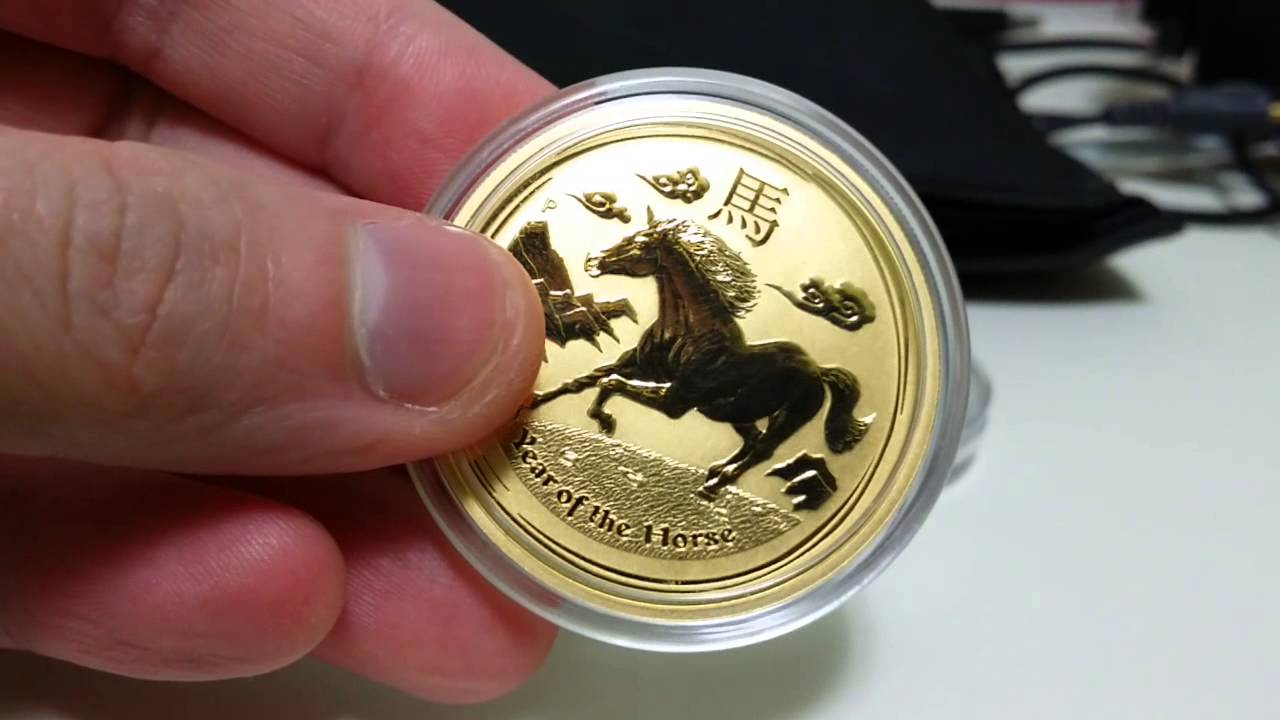 Gold perth mint lunar year of the horse 2014 review bullion coin