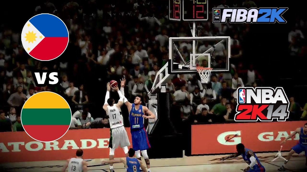 PHILIPPINES VS LITHUANIA l Full Game Match Highlights FIBA POCKET TOURNAMENT EXHIBITION 2KFIBA