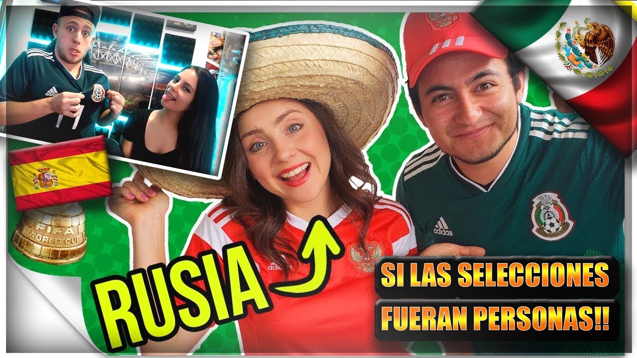 SI LAS SELECCIONES DEL MUNDIAL FUERAN PERSONAS! | ESPAÑOLES REACCIONAN