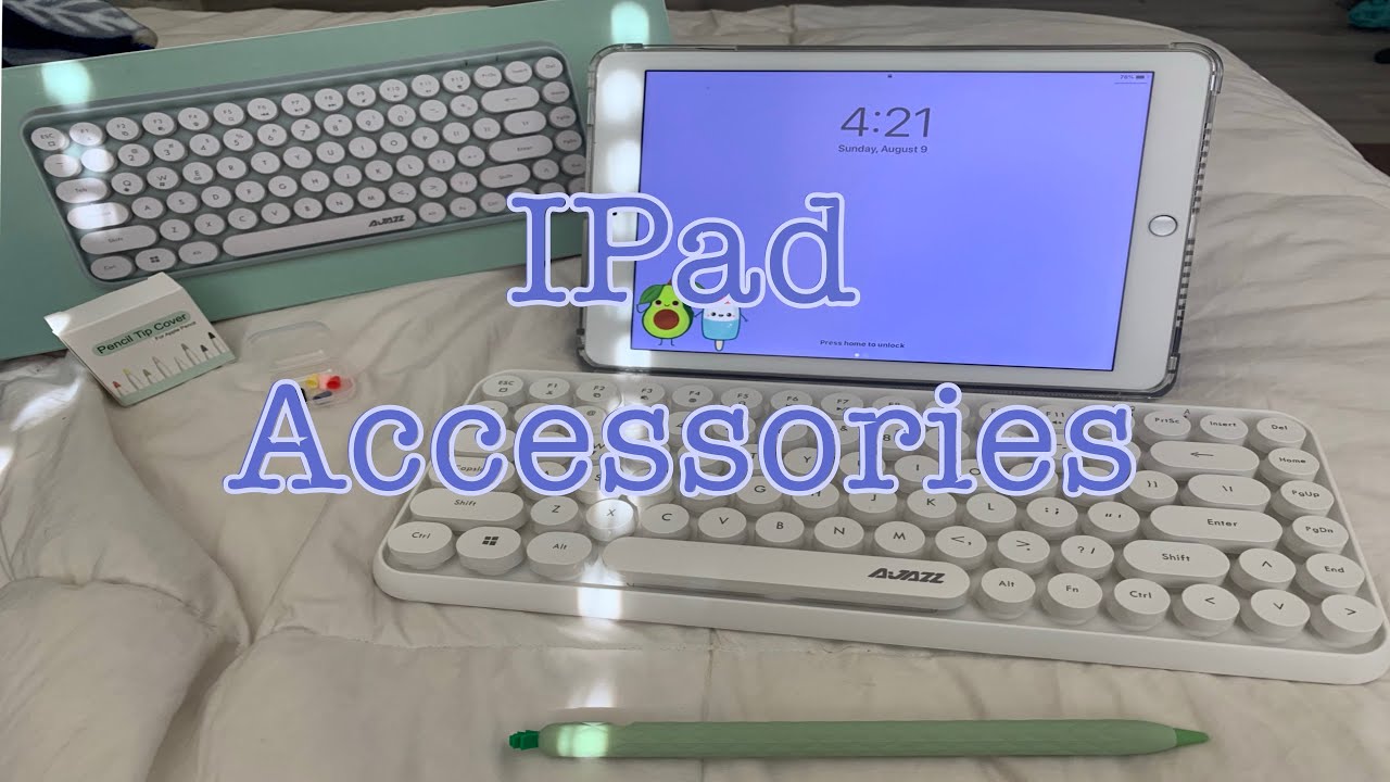 Ipad 9.7 Accessories! Cute, Aesthetic, Retro Items from Amazon!!!!