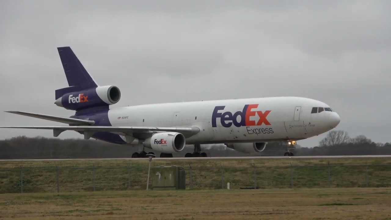 Love FedEx Plane spotting Memphis Airport Boeing 747,  777, MD-11 Airbus A300