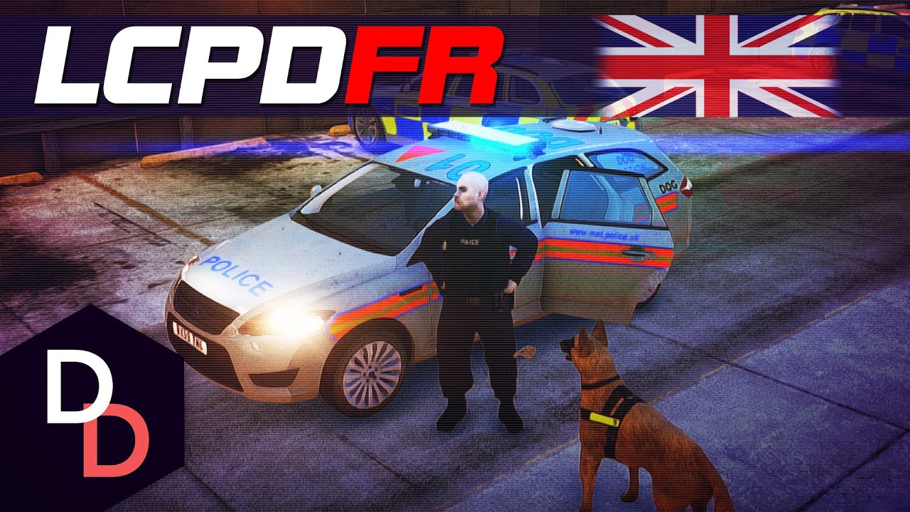 LCPDFR 1.1 The British way! - Day 115 - Met Police DOG SQUAD #2 (ft. Joffrey The Dog)
