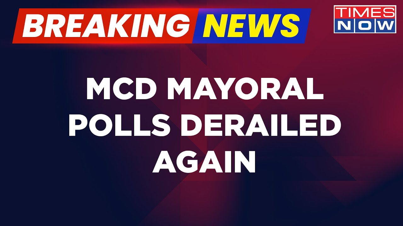 Breaking News | Delhi Mayoral Polls Derailed Again | MCD House Session Adjourned After Sloganeering
