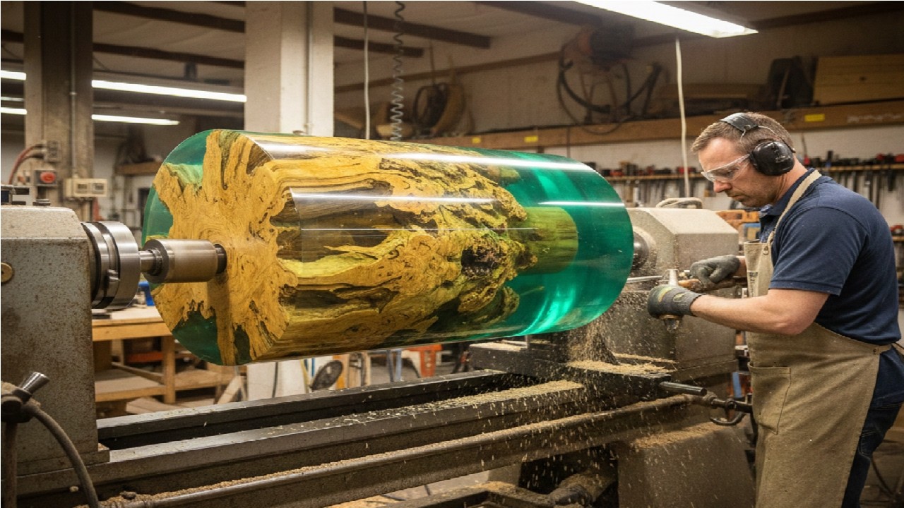 My Most Favorite Handcrafted Wood Turning Projects   The Art of Combining Epoxy