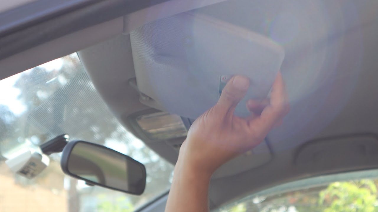 How to Replace Driver Side Sun Visor in 2011 Honda Accord