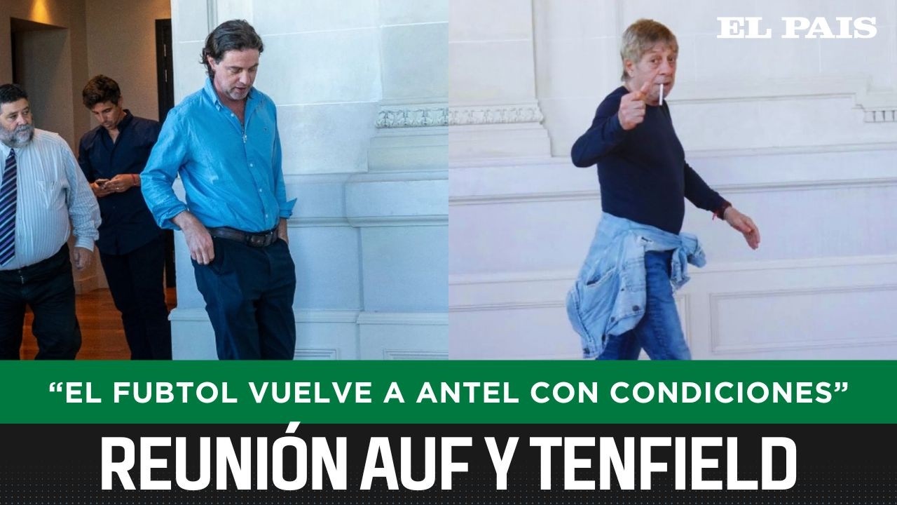 Reunión AUF y Tenfield: se prorrogó firma de los contratos y el fútbol irá por Antel